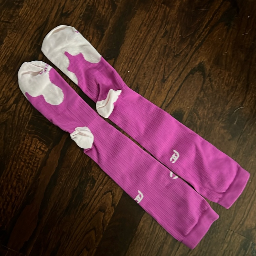 PRO COMPRESSION Running Fitness Compression Marathon Over-calf Socks - NWOT L/XL